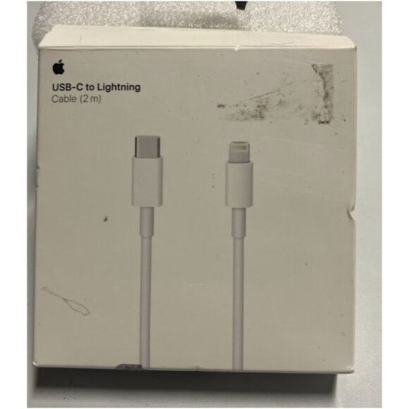 Apple USB‑C to Lightning Cable 2 m Fast‑Charge & Sync for iPhone/iPad/Mac - Picture 1 of 6